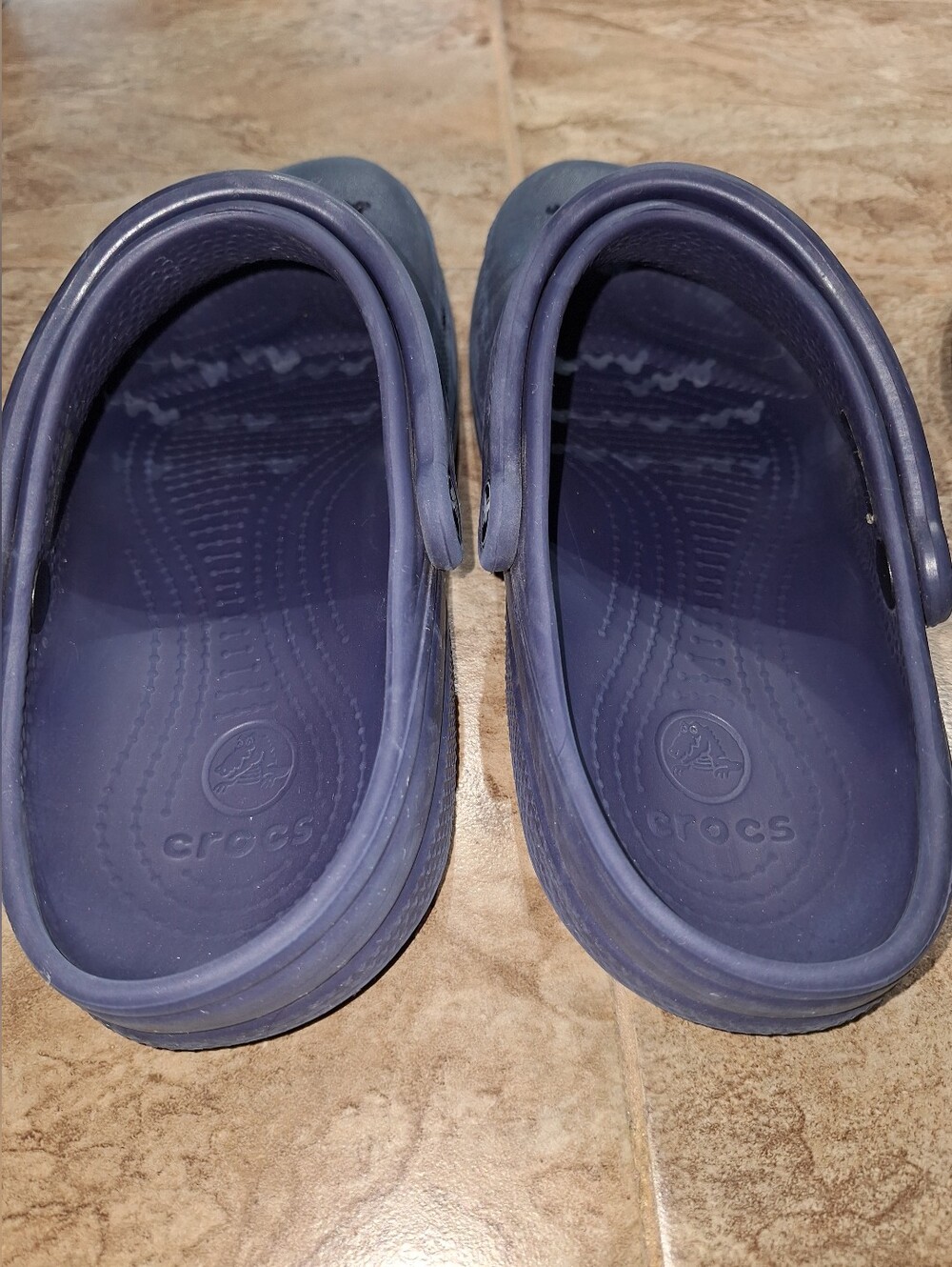 CROCS Navy, Black, Brown Casual Slip-On Shoes. 3 Pairs! - Picture 8 of 17